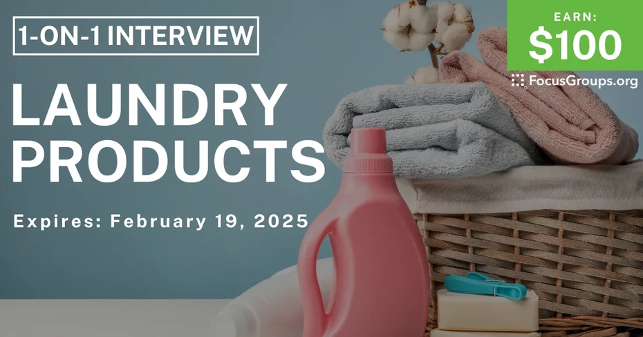 Research Study on Laundry Products
