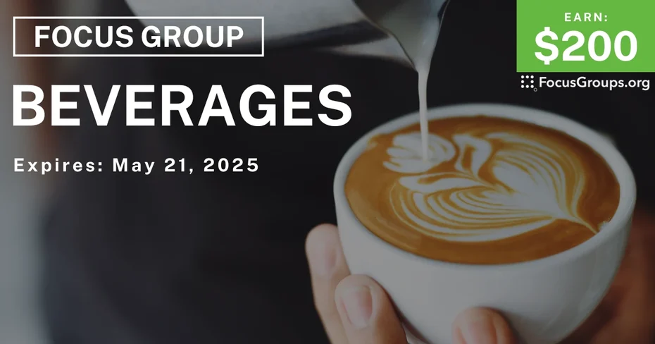Focus Group in Dallas on Beverages