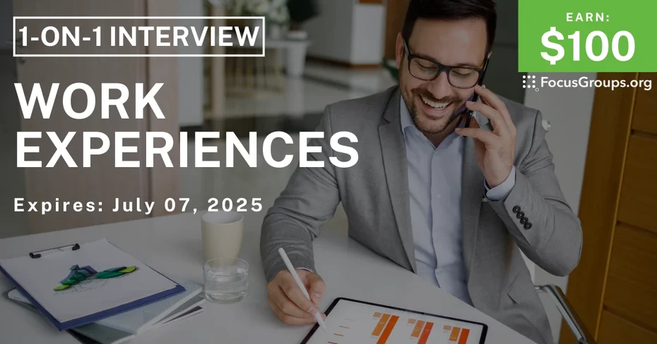 Research Study on Work Experiences
