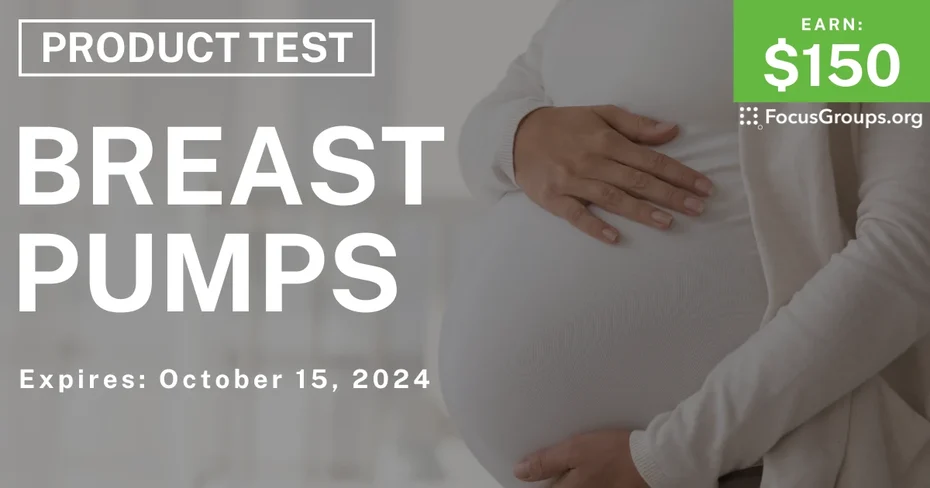Product Test for Women in Boston on Breast Pumps