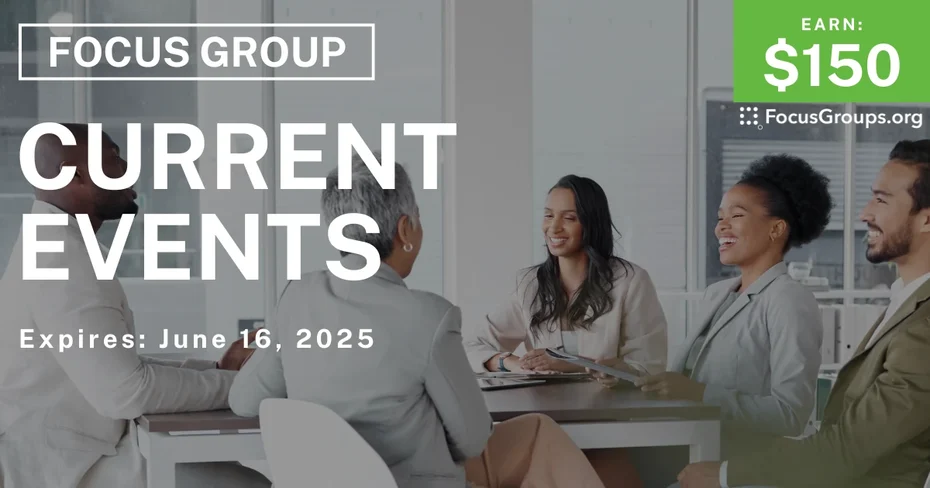 Focus Group in Columbus on Current Events
