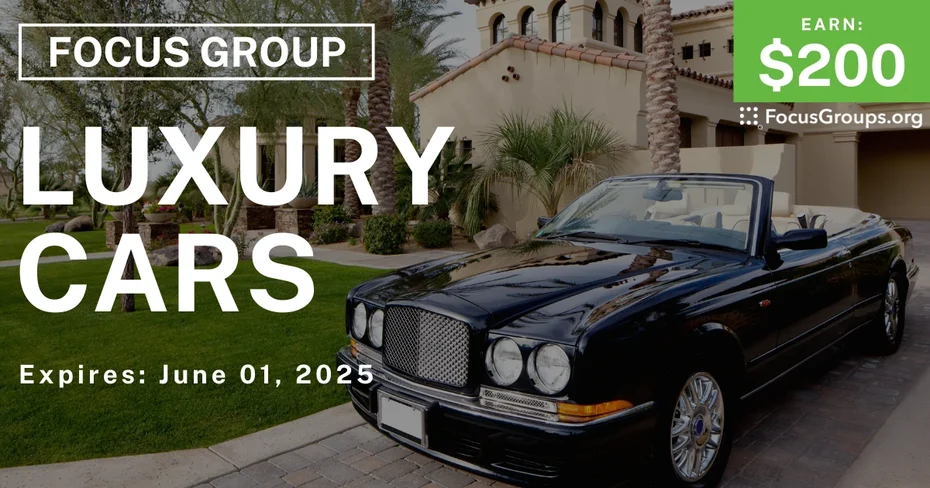 Focus Group on Luxury Cars