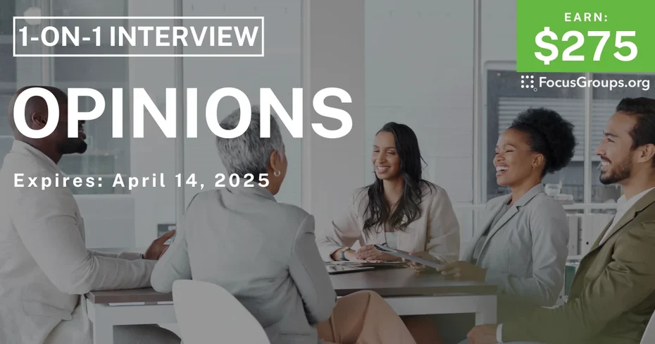 Research Study in Atlanta on Opinions