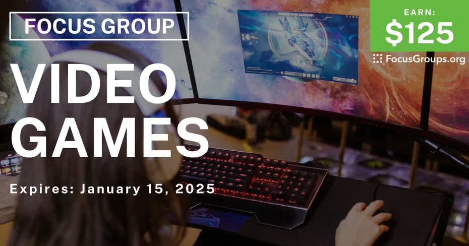 Focus Group in LA on Video Games
