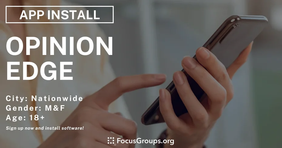Opinion Edge Research - App Install