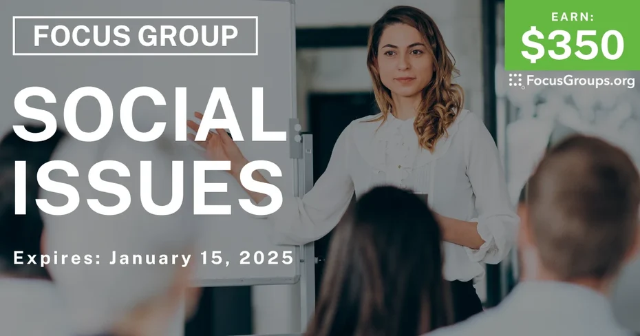 Focus Group in Dallas on Social Issues