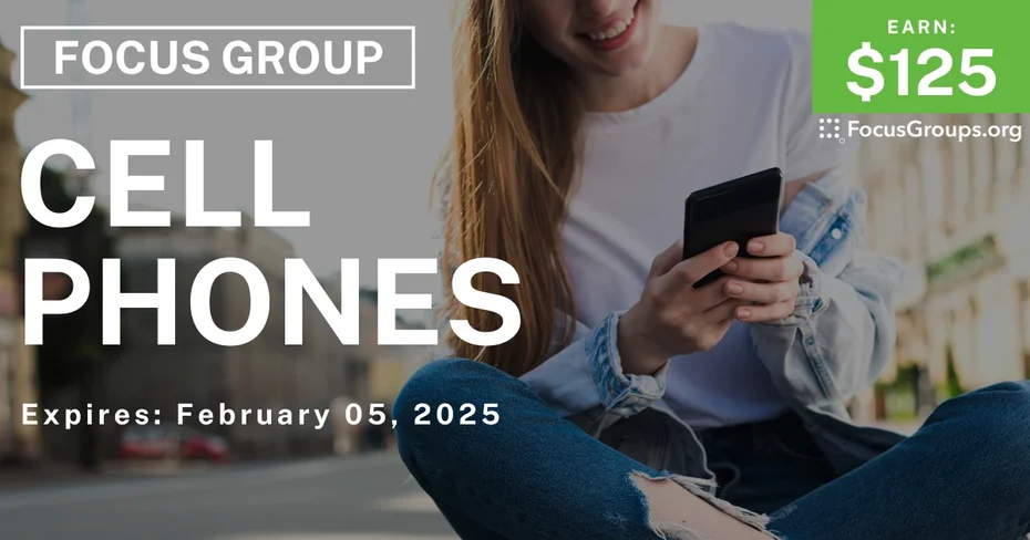 Focus Group in NYC on Cell Phones