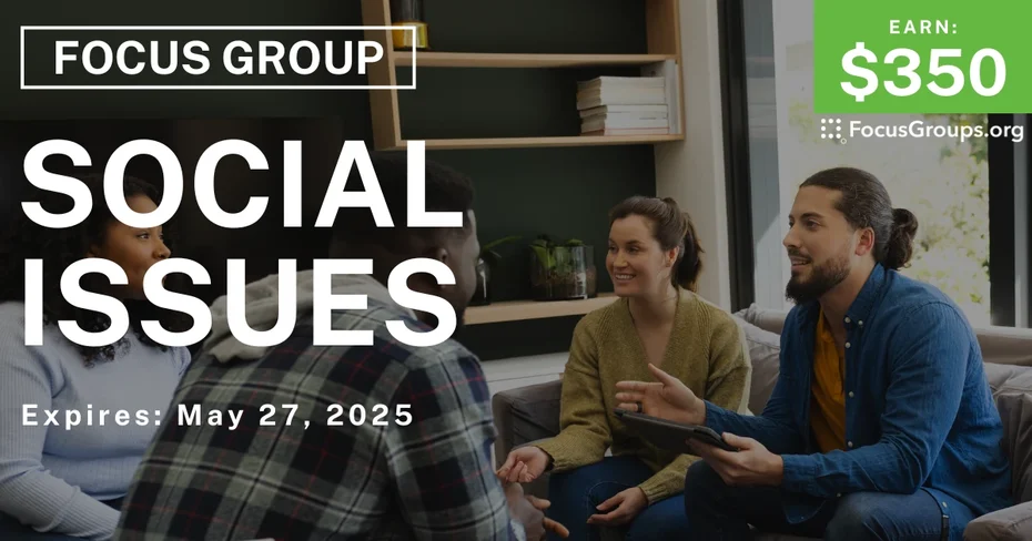 Focus Group in NYC on Social Issues