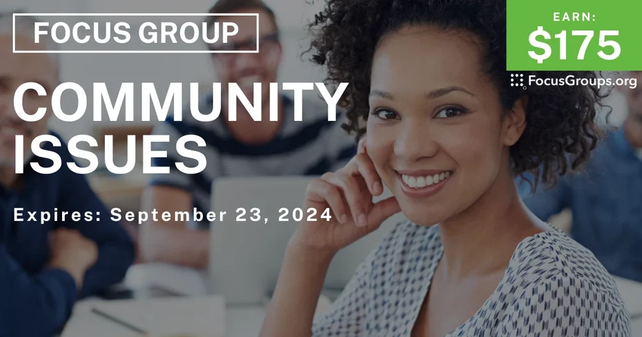 Focus Group in Irvine on Community Issues