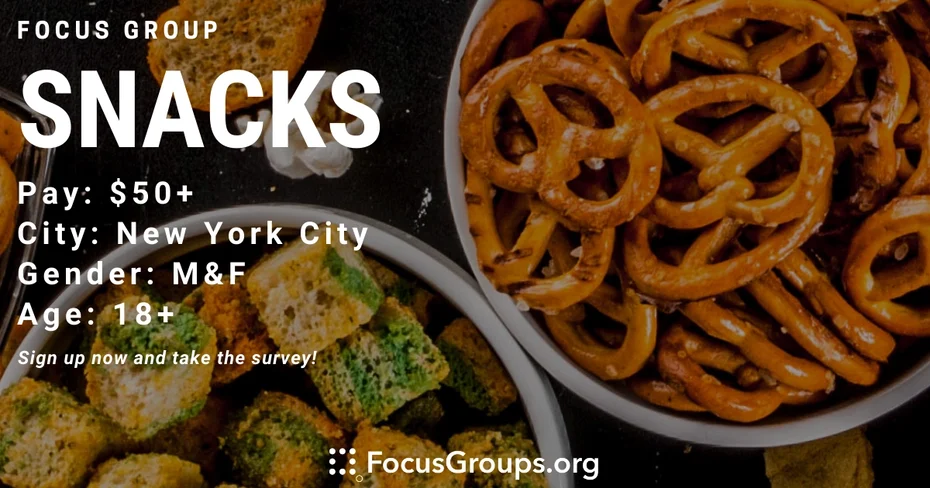 Taste Test on Snacks in NYC