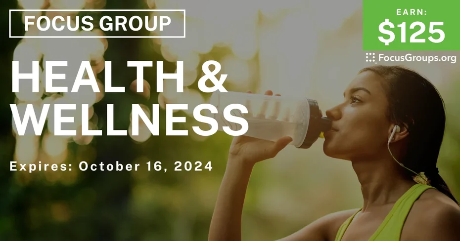 Focus Group for Women on Health & Wellness