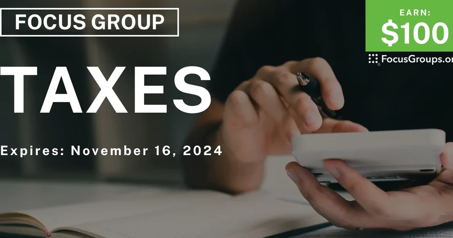 Focus Group on Taxes