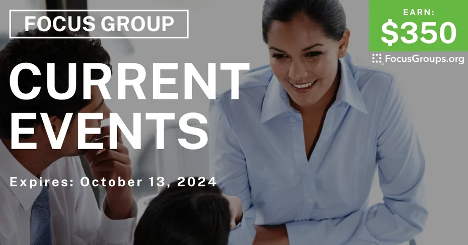 Focus Group in Denver on Current Events