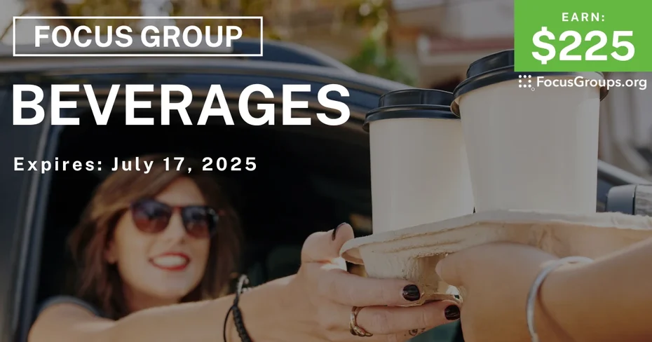 Focus Group in Chicago on Beverages