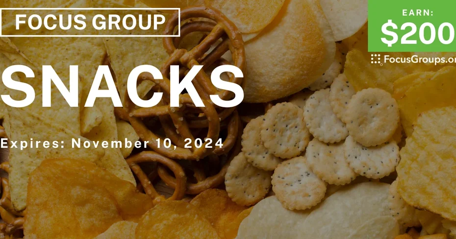 Focus Group on Snacks