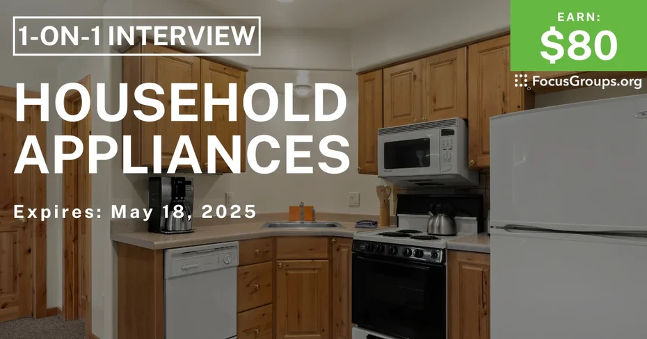 Research Study on Household Appliances