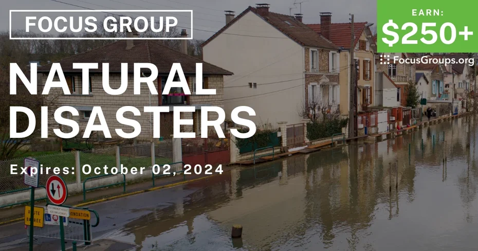 Focus Group on Natural Disasters