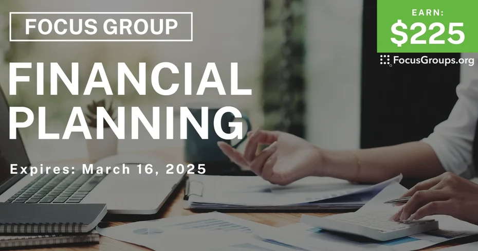 Focus Group in Atlanta on Financial Planning