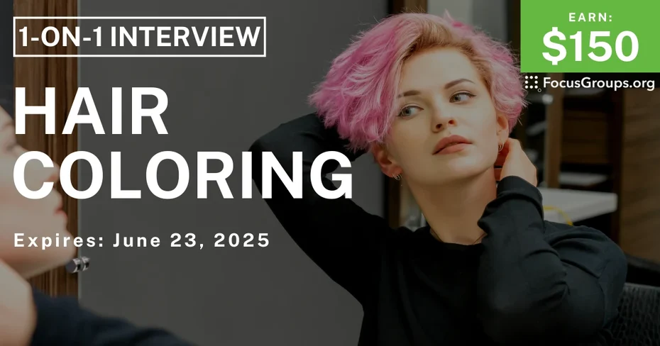 Research Study in New Jersey on Hair Coloring