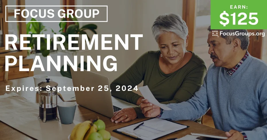Focus Group for Women on Retirement Planning