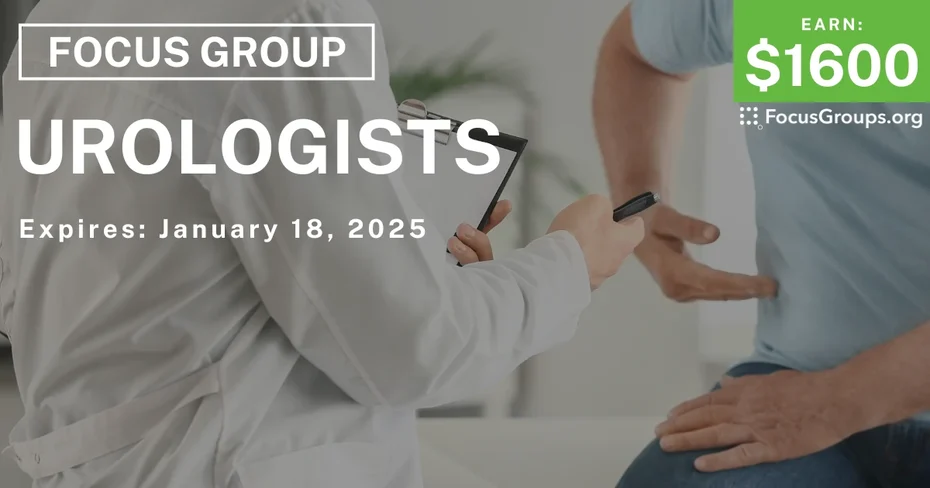 Focus Group in Chicago for Urologists