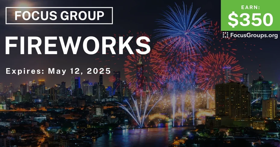 Focus Group in Minneapolis on Fireworks
