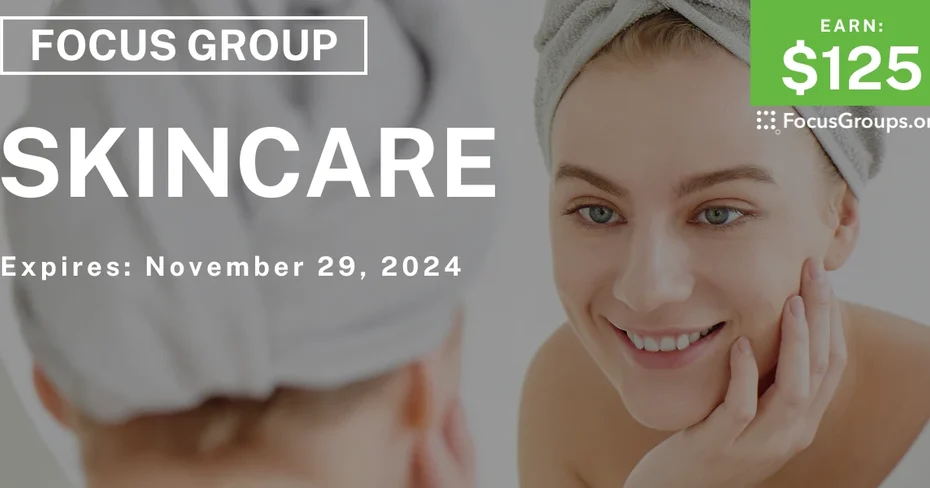 Focus Group on Skincare