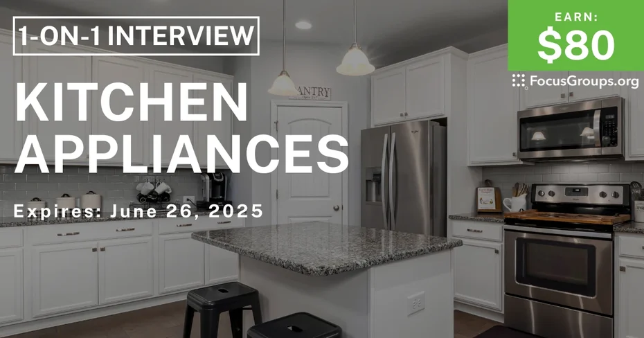 Research Study on Kitchen Appliances