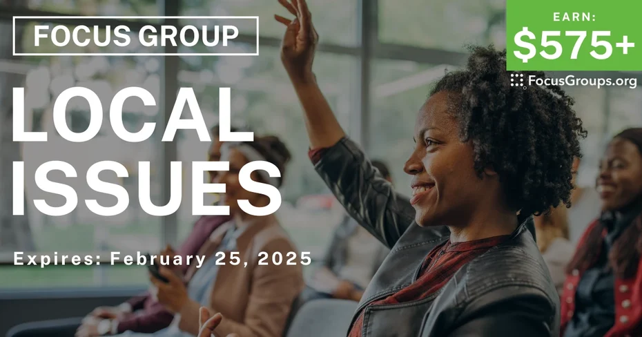 Focus Group in Sunnyvale on Local Issues