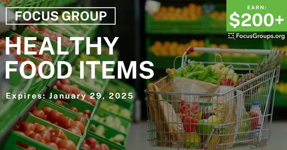 Focus Group on Healthy Food Items