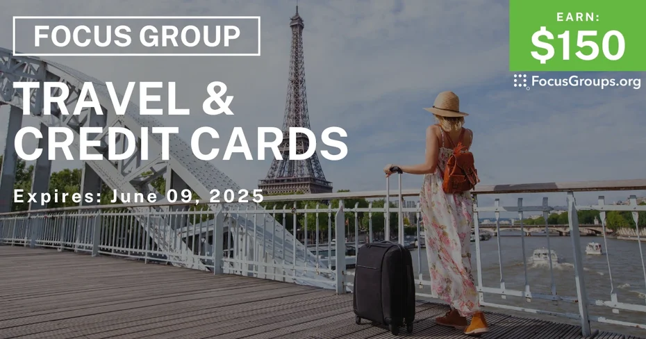 Focus Group in Chicago & Denver on Travel & Credit Cards