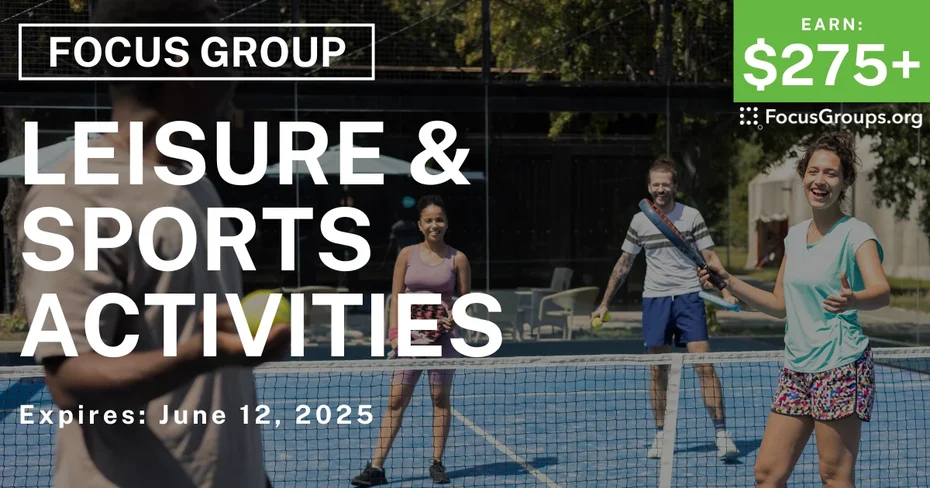 Focus Group on Leisure & Sports Activities