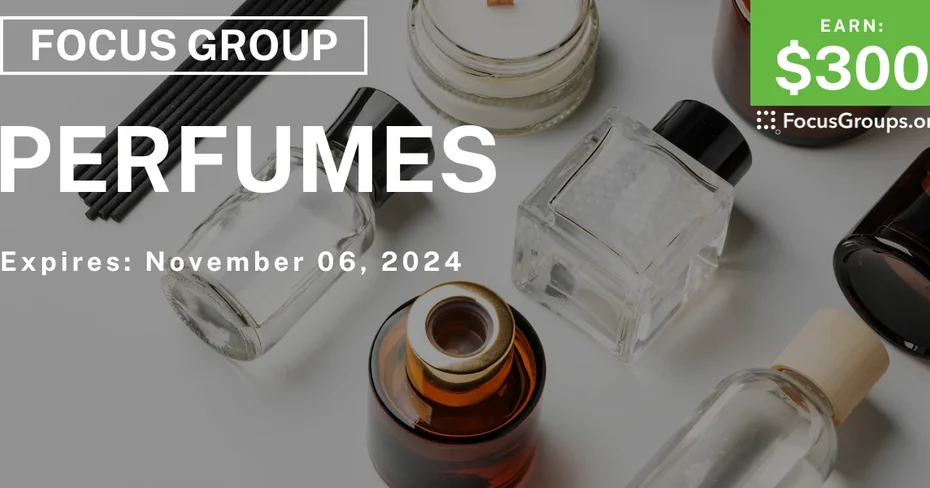Focus Group in NYC & Miami on Perfumes