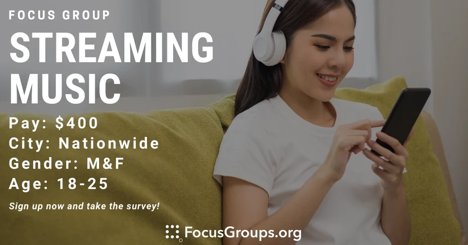 Focus Group on Streaming Music