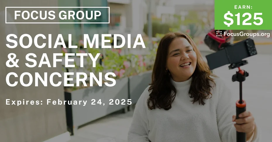 Focus Group on Social Media & Safety Concerns