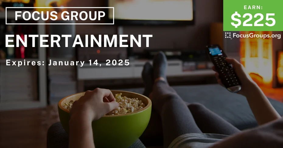 Focus Group on Entertainment