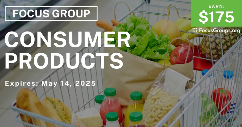 Focus Group in Atlanta on Consumer Products