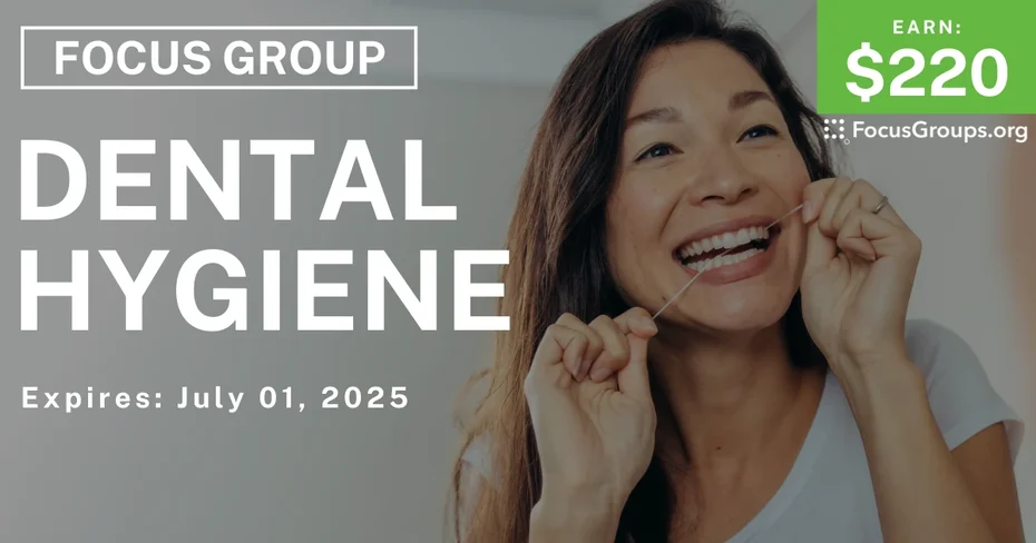 Focus Group in Boston on Dental Hygiene