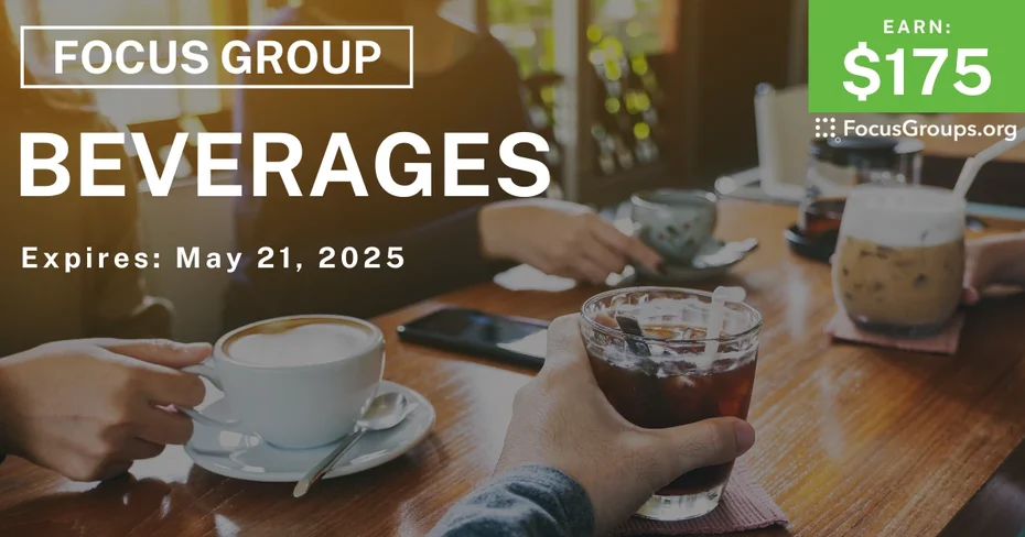 Focus Group in Irvine on Beverages