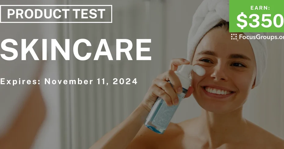 Product Test on Skincare