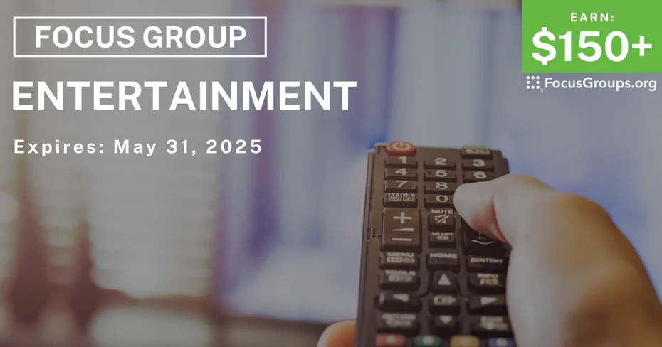 Focus Group on Entertainment