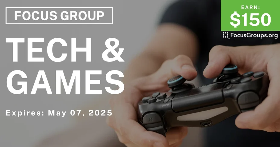 Focus Group on Tech & Games