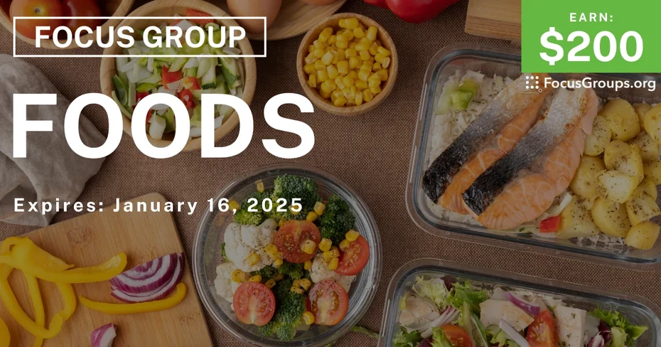 Focus Group on Foods