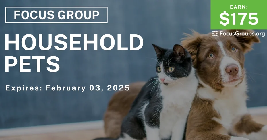 Focus Group on Household Pets