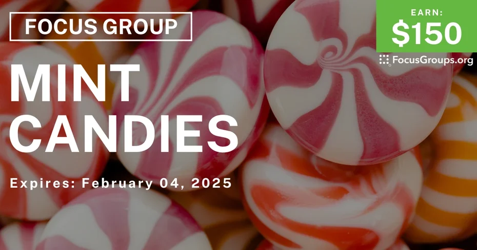 Focus Group for Women in Charlotte on Mint Candies