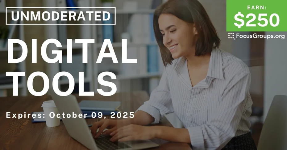 Research Study on Digital Tools - $250