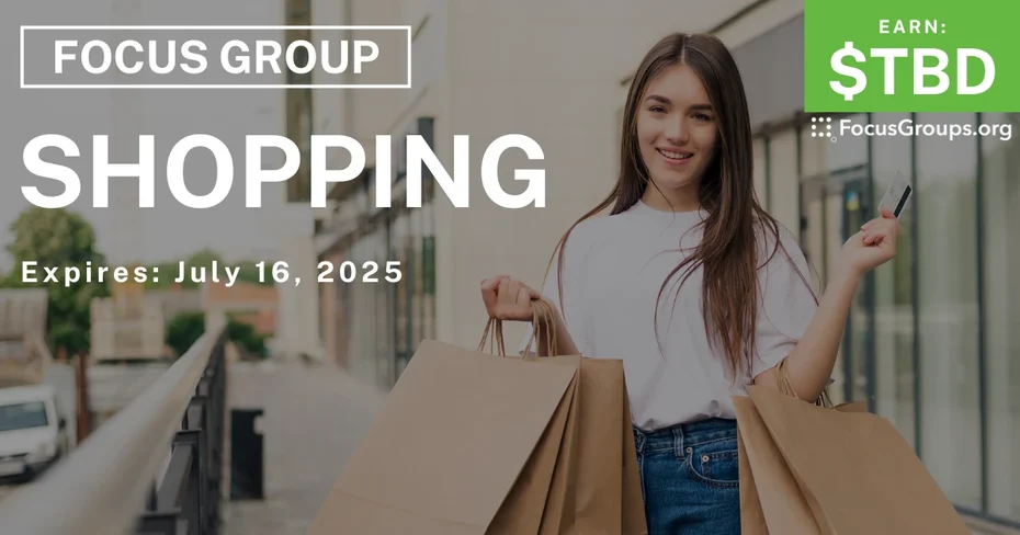 Focus Group on Shopping