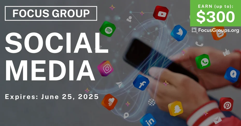 Focus Group in NYC on Social Media