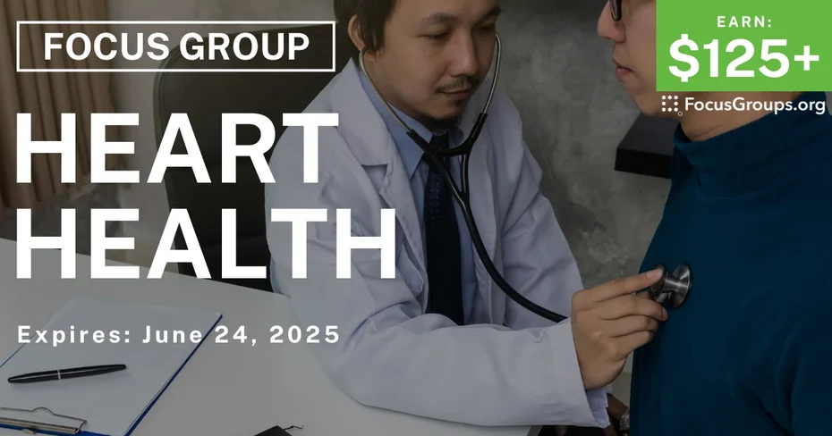 Focus Group in Tempe on Heart Health