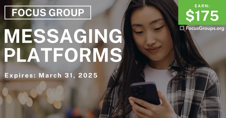 Focus Group on Messaging Platforms